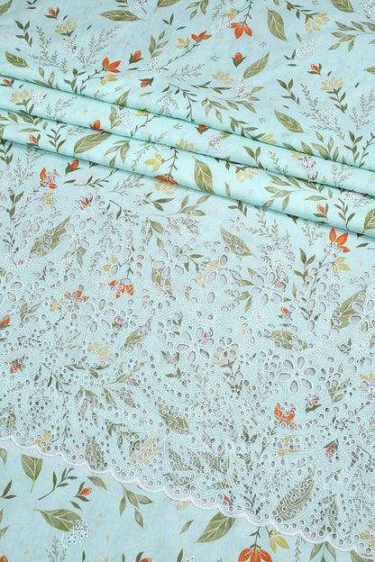 3 Piece - Embroidered Lawn - F60 - D3604