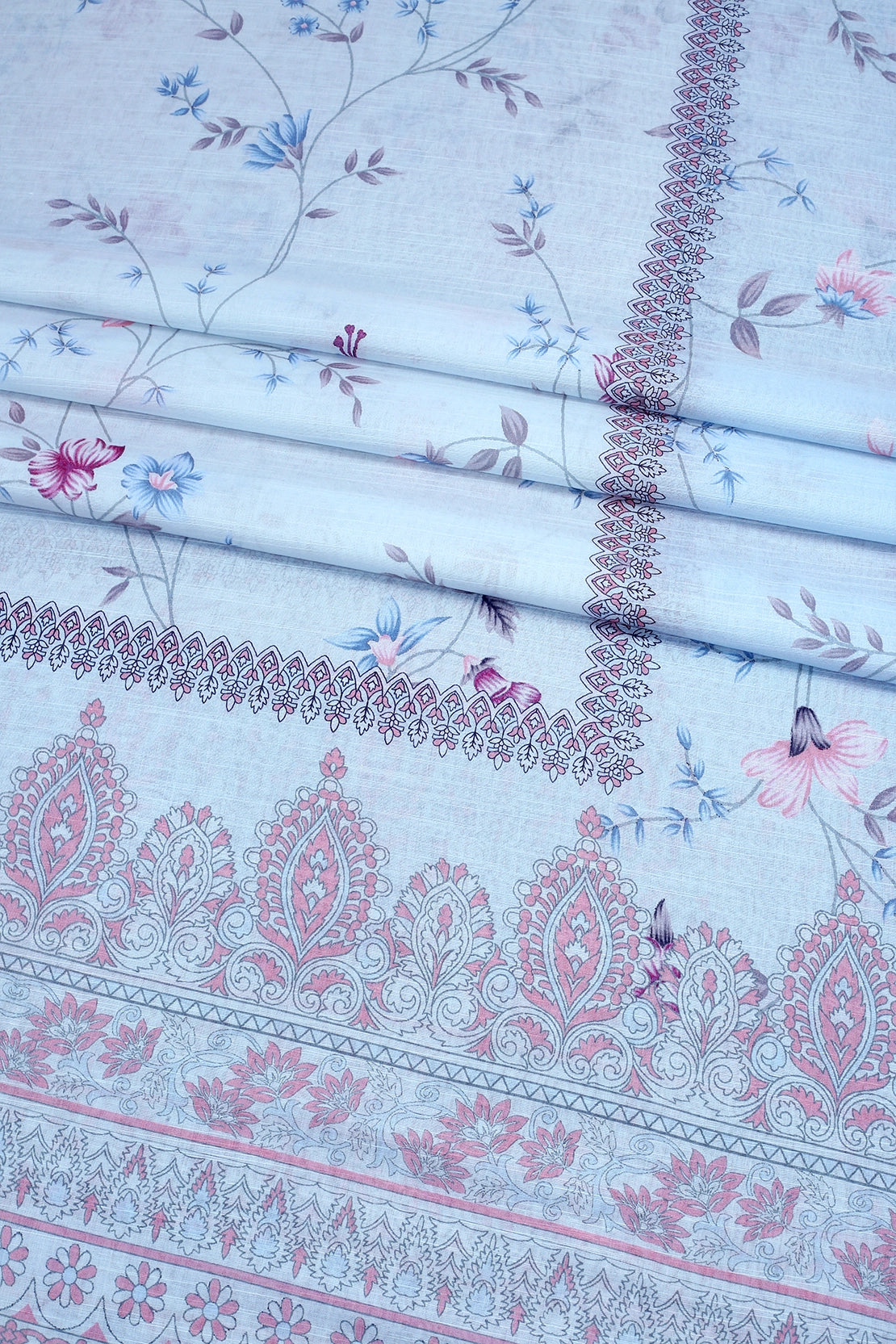 3 Piece - Embroidered Lawn - F60 - D3608