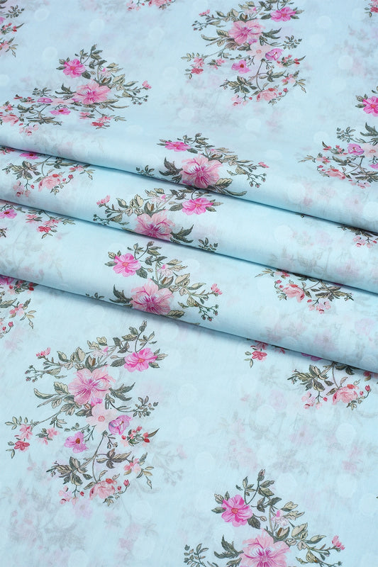 3 Piece - Digitally Printed Lawn - F47 - D3701