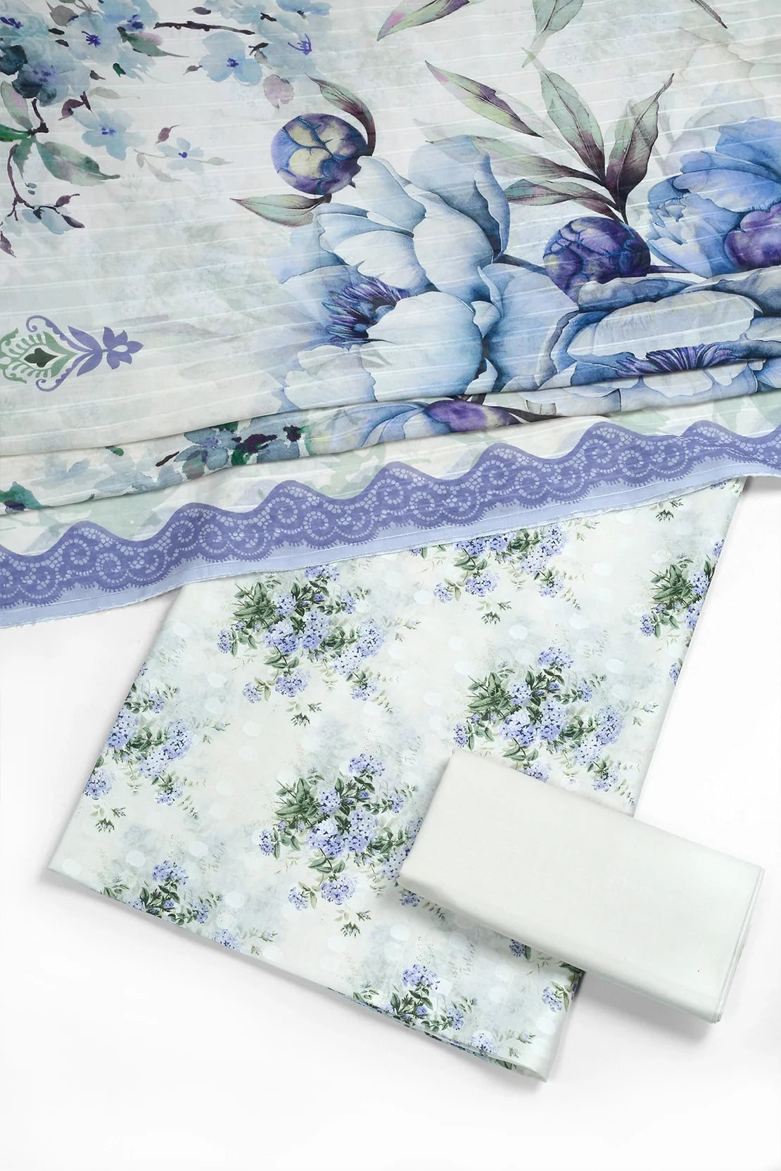 3 Piece - Digitally Printed Lawn - F47 - D3705