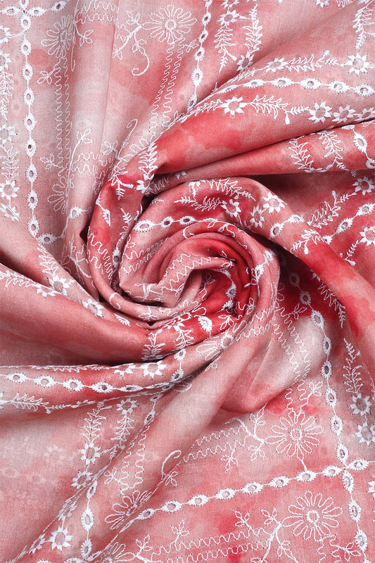 2 Piece - Embroidered Lawn - D3801