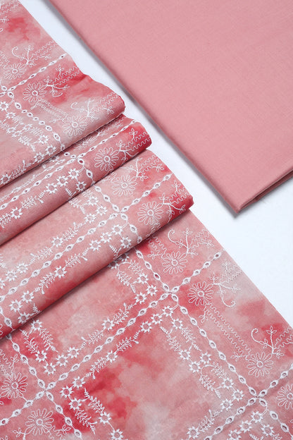 2 Piece - Embroidered Lawn - D3801