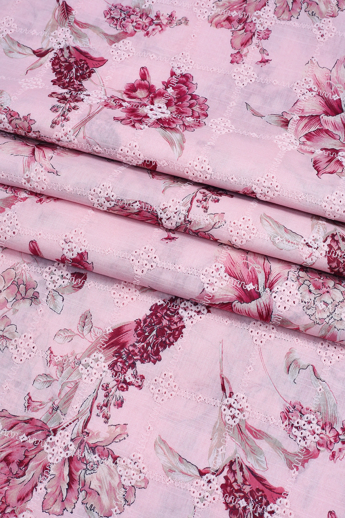 3 Piece - Embroidered Lawn - F63 - D4102