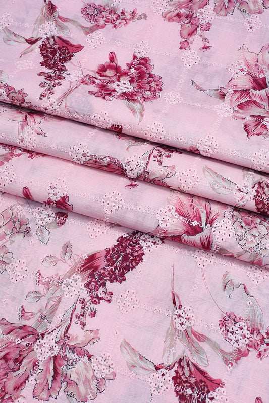 3 Piece - Embroidered Lawn - F63 - D4102