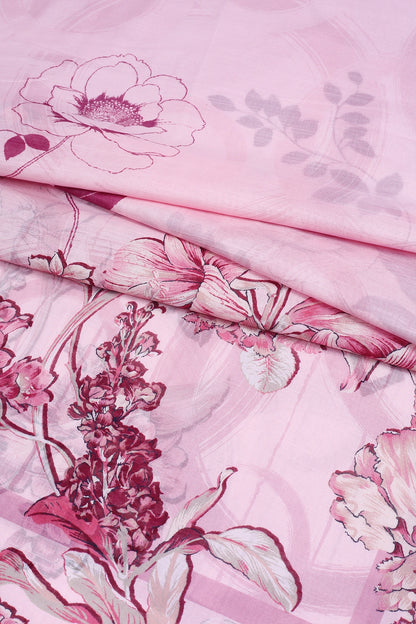 3 Piece - Embroidered Lawn - F63 - D4102