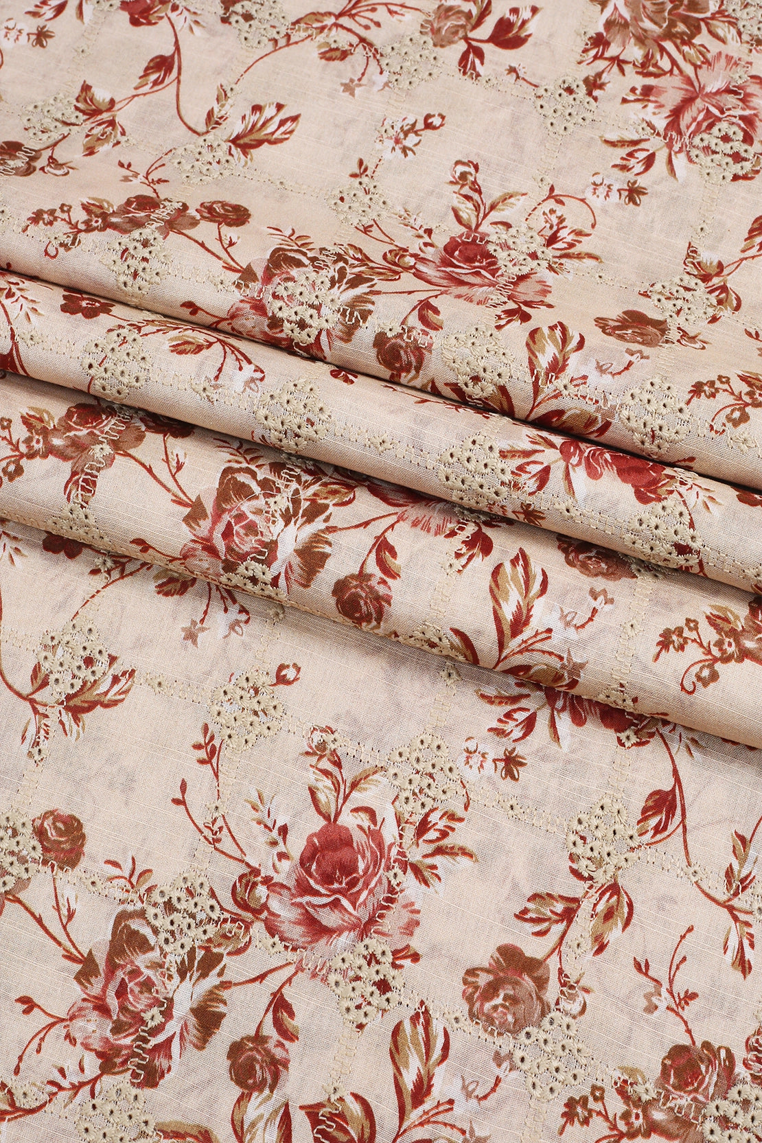 3 Piece - Embroidered Lawn - F63 - D4103