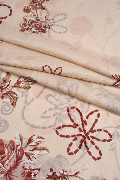 3 Piece - Embroidered Lawn - F63 - D4103