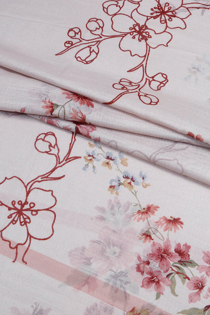 3 Piece - Embroidered Lawn - F63 - D4105