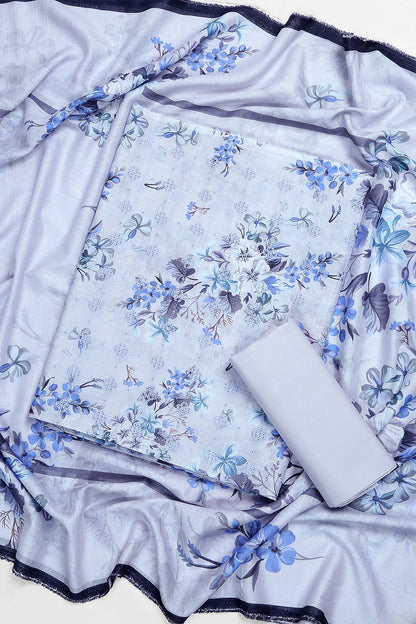 3 Piece - Embroidered Lawn - F63 - D4108