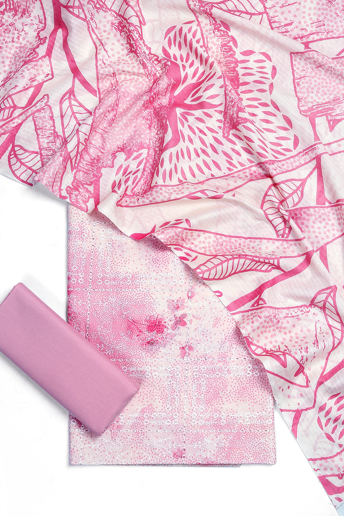 3 Piece - Embroidered Lawn - F54 - D4202