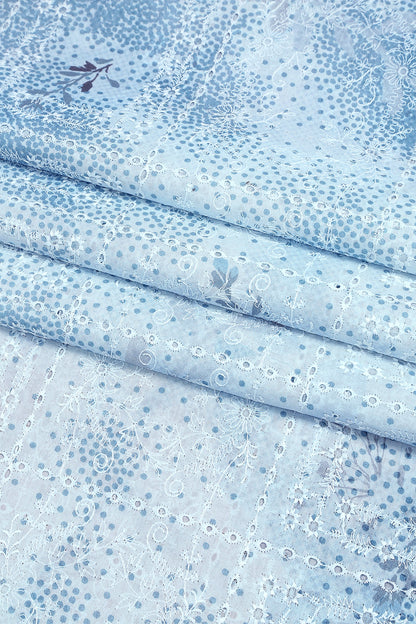 3 Piece - Embroidered Lawn - F54 - D4203