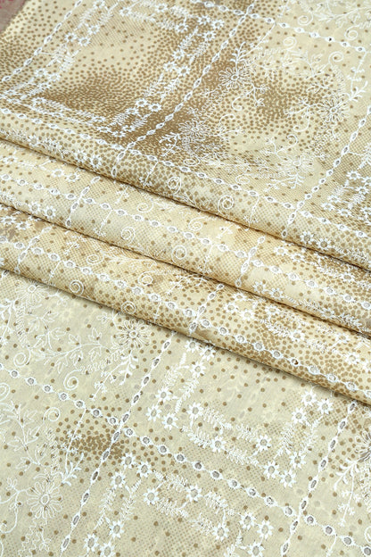 3 Piece - Embroidered Lawn - F54 - D4204