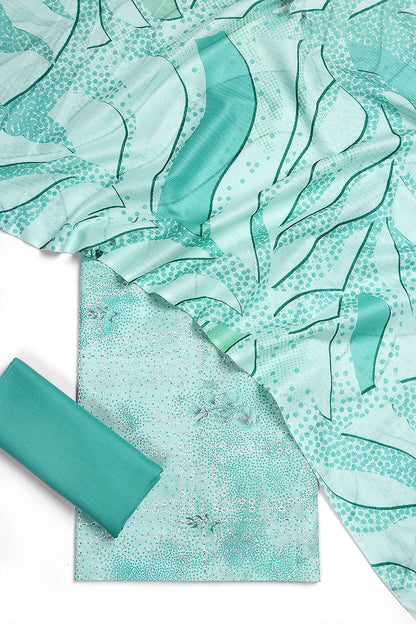 3 Piece - Embroidered Lawn - F54 - D4206