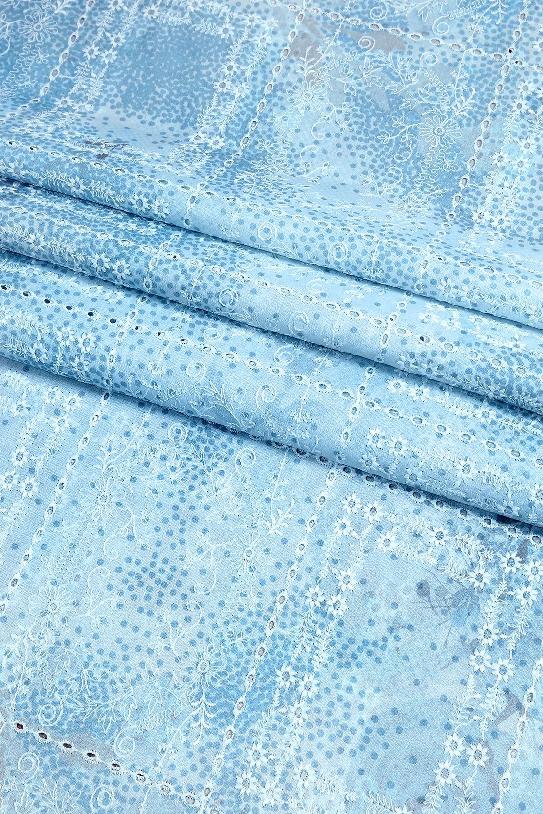 3 Piece - Embroidered Lawn - F54 - D4207