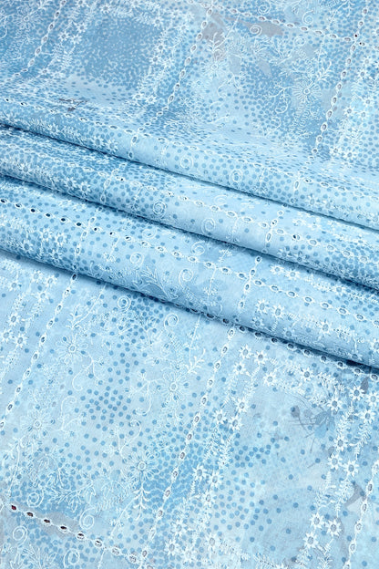 3 Piece - Embroidered Lawn - F54 - D4207