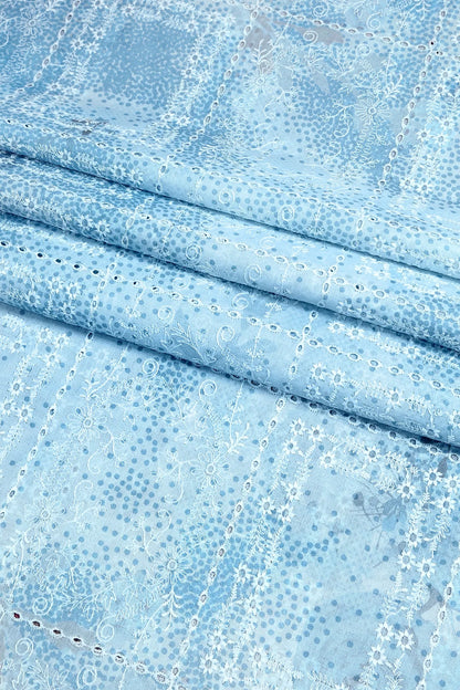 3 Piece - Embroidered Lawn - F54 - D4207