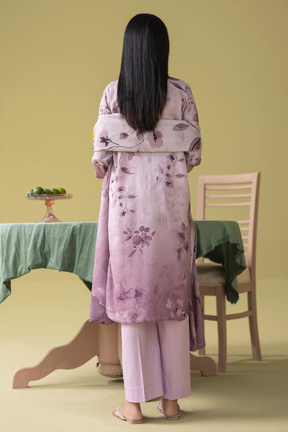 3 Piece - Digitally Printed Silk Karandi - WD802