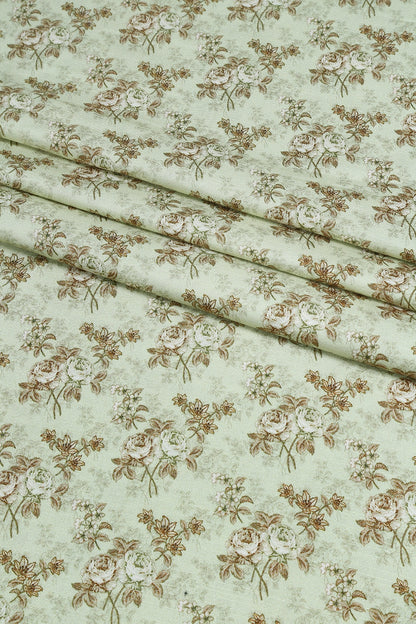 3 Piece - Digitally Printed Dhanak - WD903