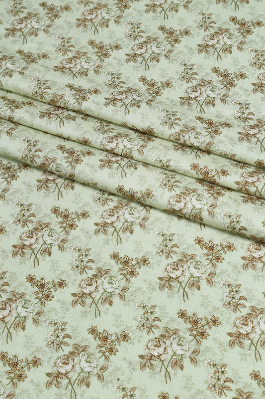 3 Piece - Digitally Printed Dhanak - WD903