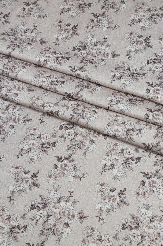 3 Piece - Digitally Printed Dhanak - WD905