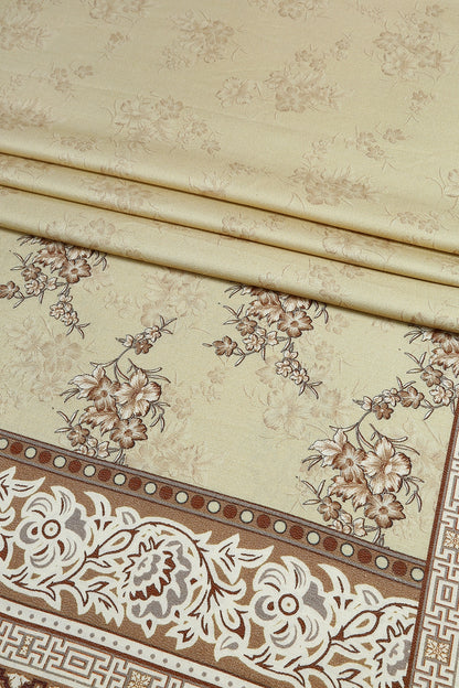 3 Piece - Digitally Printed Dhanak - WD907