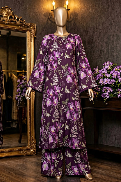 2 Piece - Digitally Printed Lawn - D4707