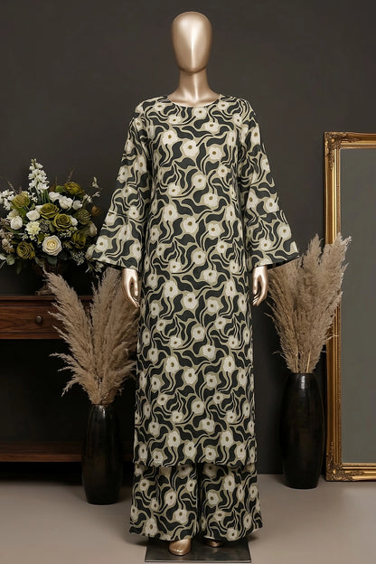 2 Piece - Digitally Printed Lawn - D4708