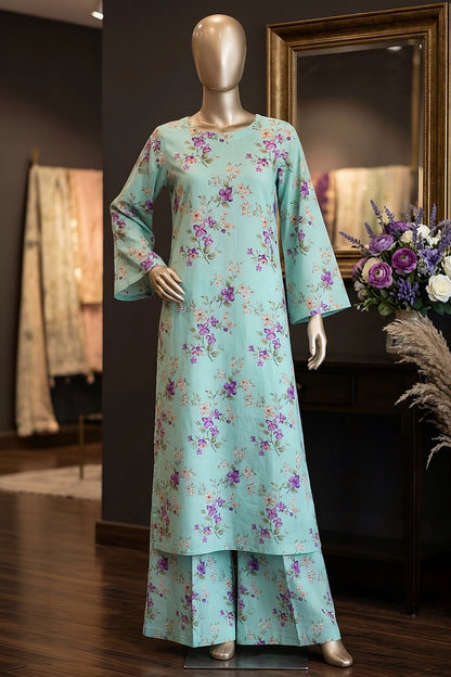 2 Piece - Digitally Printed Lawn - D4709