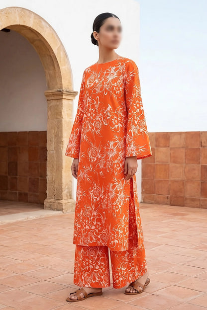 2 Piece - Digitally Printed Lawn - D4710