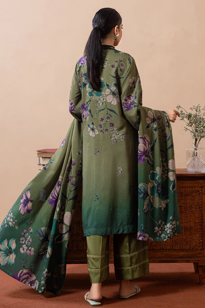 3 Piece - Embroidered Viscose - WD1410