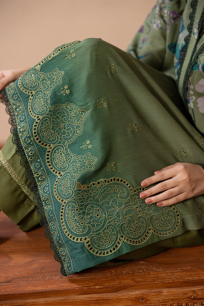 3 Piece - Embroidered Viscose - WD1410