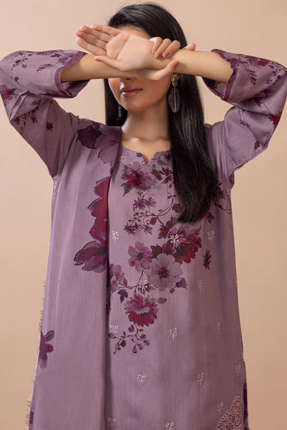 3 Piece - Embroidered Viscose - WD1402