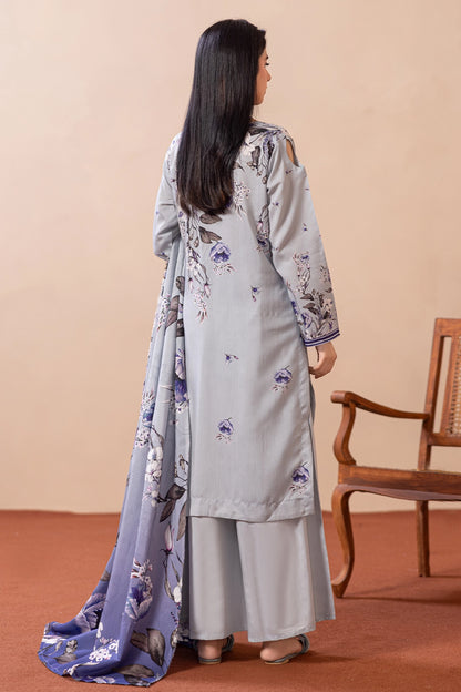 3 Piece - Embroidered Viscose - WD1404