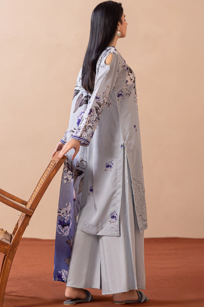 3 Piece - Embroidered Viscose - WD1404