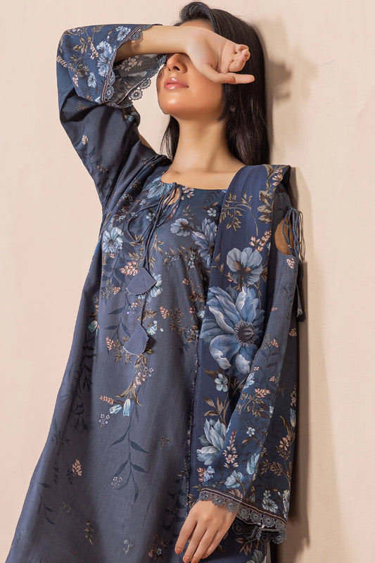 3 Piece - Embroidered Viscose - WD1405