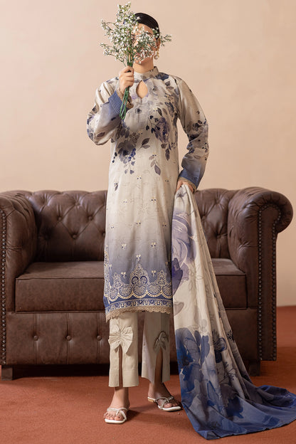 3 Piece - Embroidered Viscose - WD1408