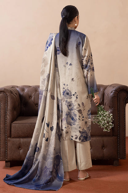 3 Piece - Embroidered Viscose - WD1408