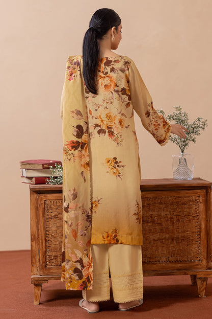 3 Piece - Embroidered Viscose - WD1409