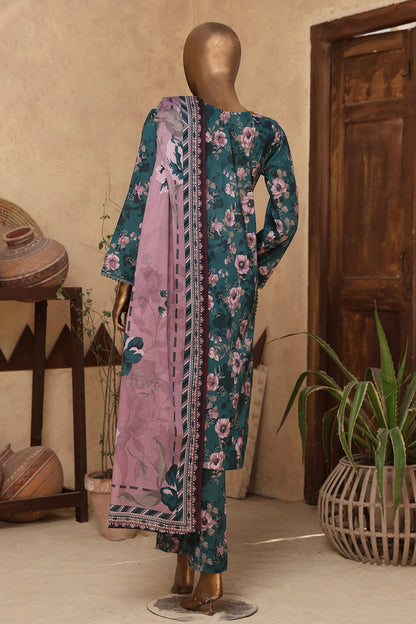 2 Piece - Digitally Printed Doriya Lawn - D304