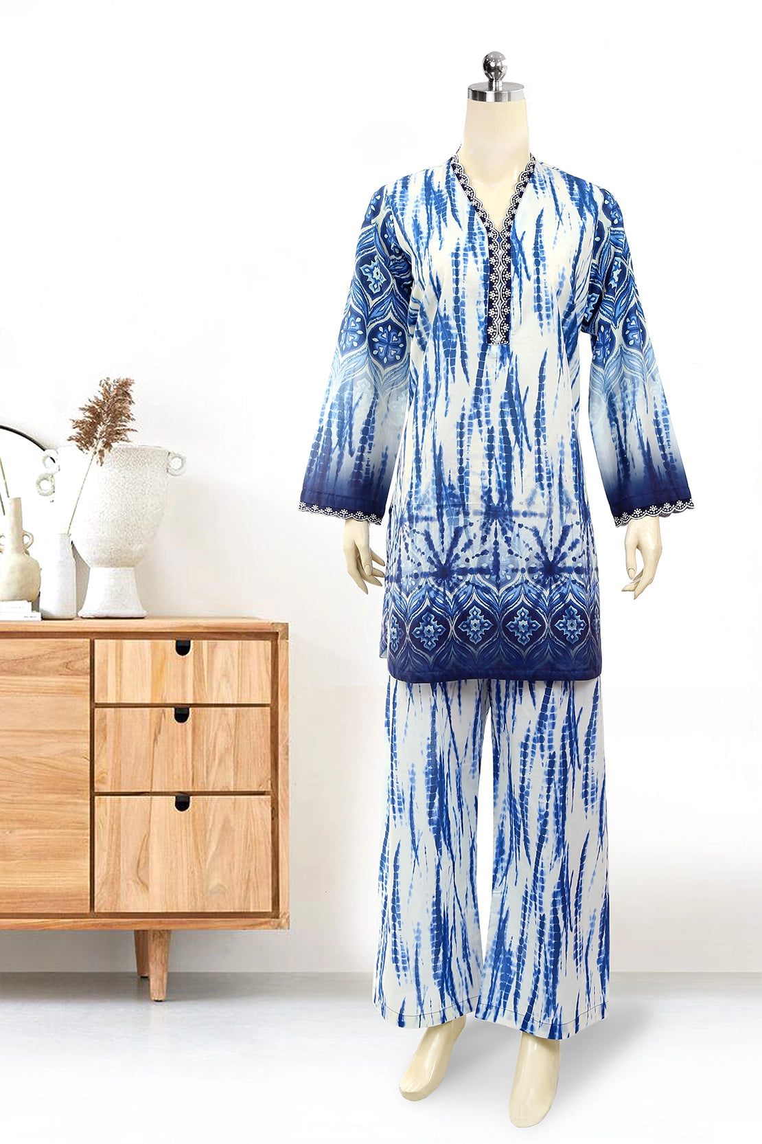 2 Piece Stitched Co-ords - D1906