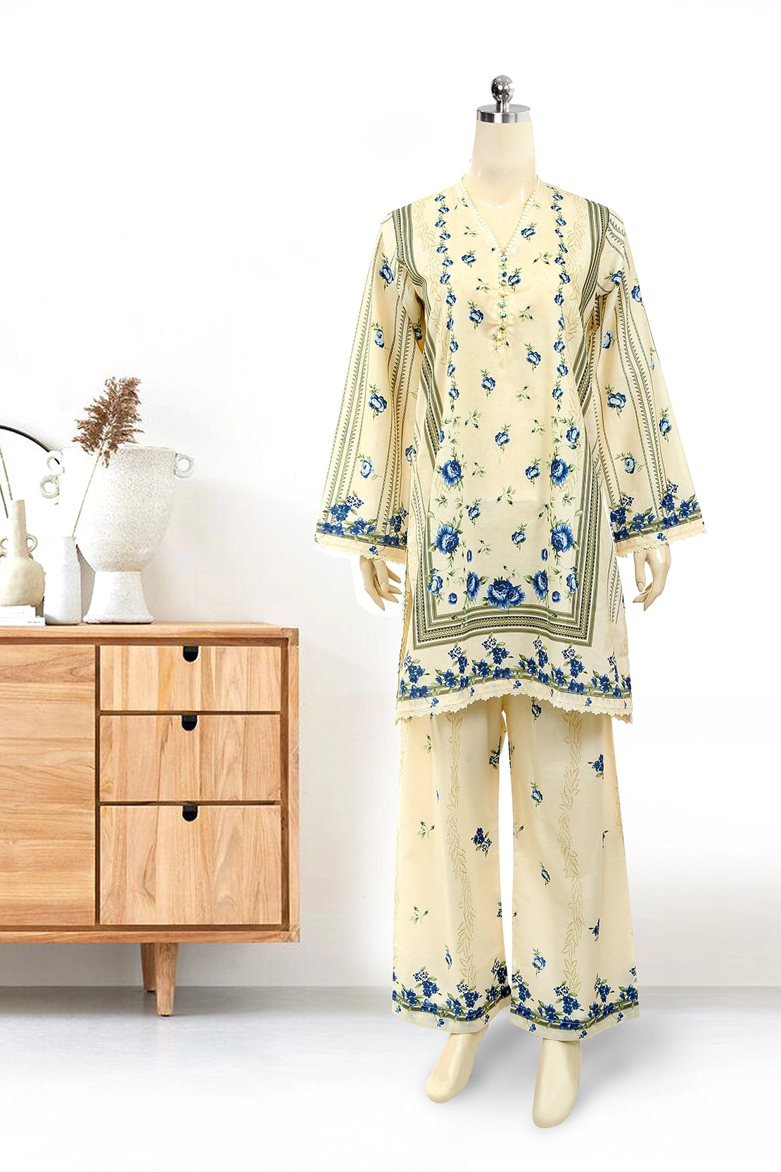 2 Piece Stitched Co-ords - D1901
