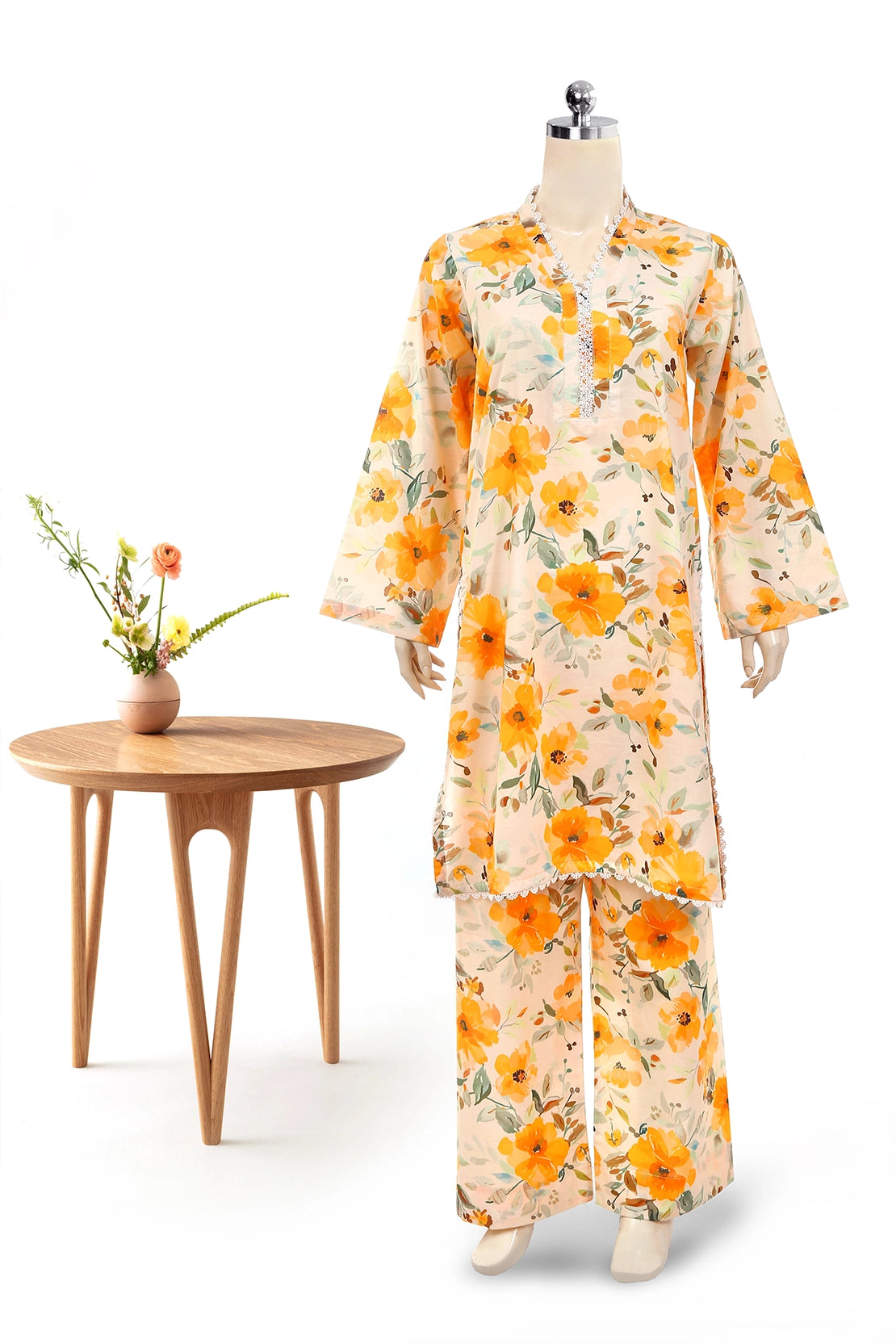 2 Piece Stitched Co-ords - D1904