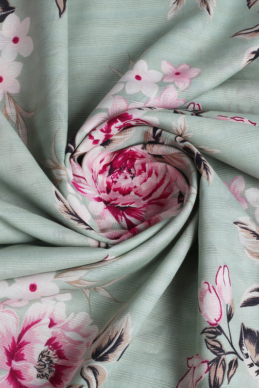2 Piece - Digitally Printed Doriya Lawn - D603