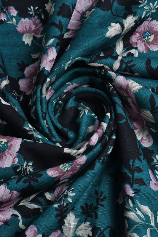 2 Piece - Digitally Printed Doriya Lawn - D605