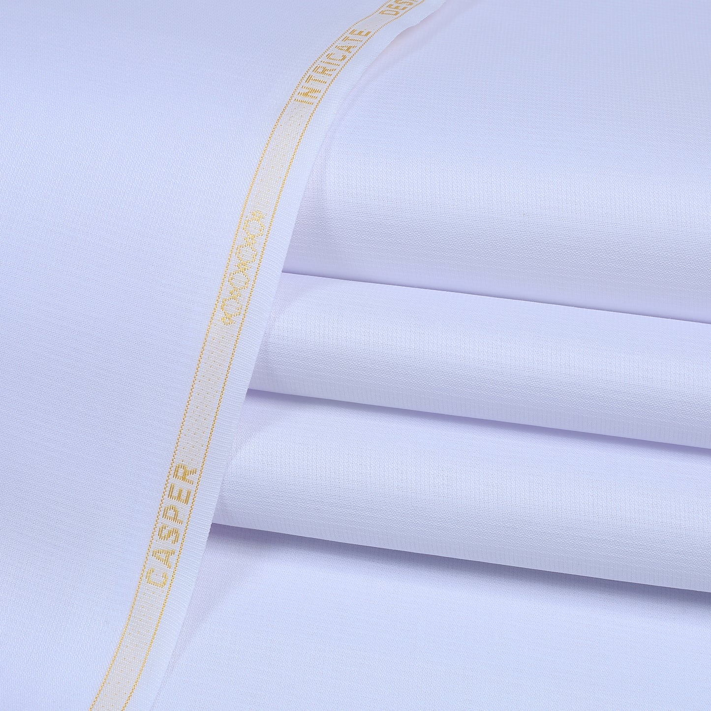 MEN UNSTITCHED - FINE COTTON - PLATINUM - D43