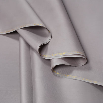 MEN UNSTITCHED - FINE COTTON - PLATINUM - D47