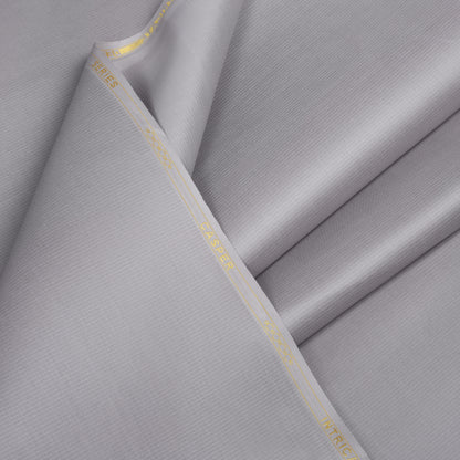 MEN UNSTITCHED - FINE COTTON - PLATINUM - D50