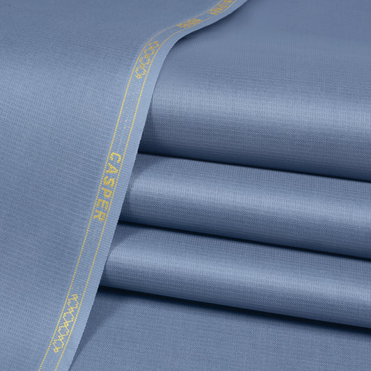 MEN UNSTITCHED - FINE COTTON - PLATINUM - D51