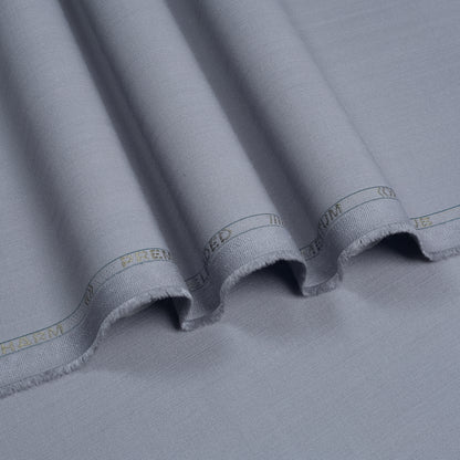 MEN UNSTITCHED - POLY VISCOSE BLEND - PLATINUM - D35