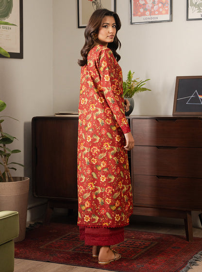 2 Piece - Printed Khaddar - Lumiere - Fira